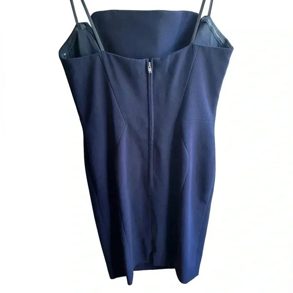 JILL JILL STUART Strapless Navy Classic Modern Bodycon Dress Size 6 - Picture 8 of 10